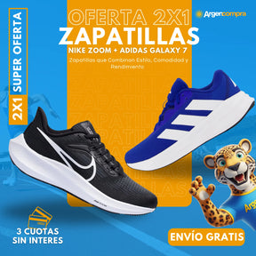 SUPER OFERTA - 2X1 ZAPATILLAS NK ZOOM + AD GALAXY 7!